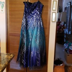 NV Couture Strapless Gown